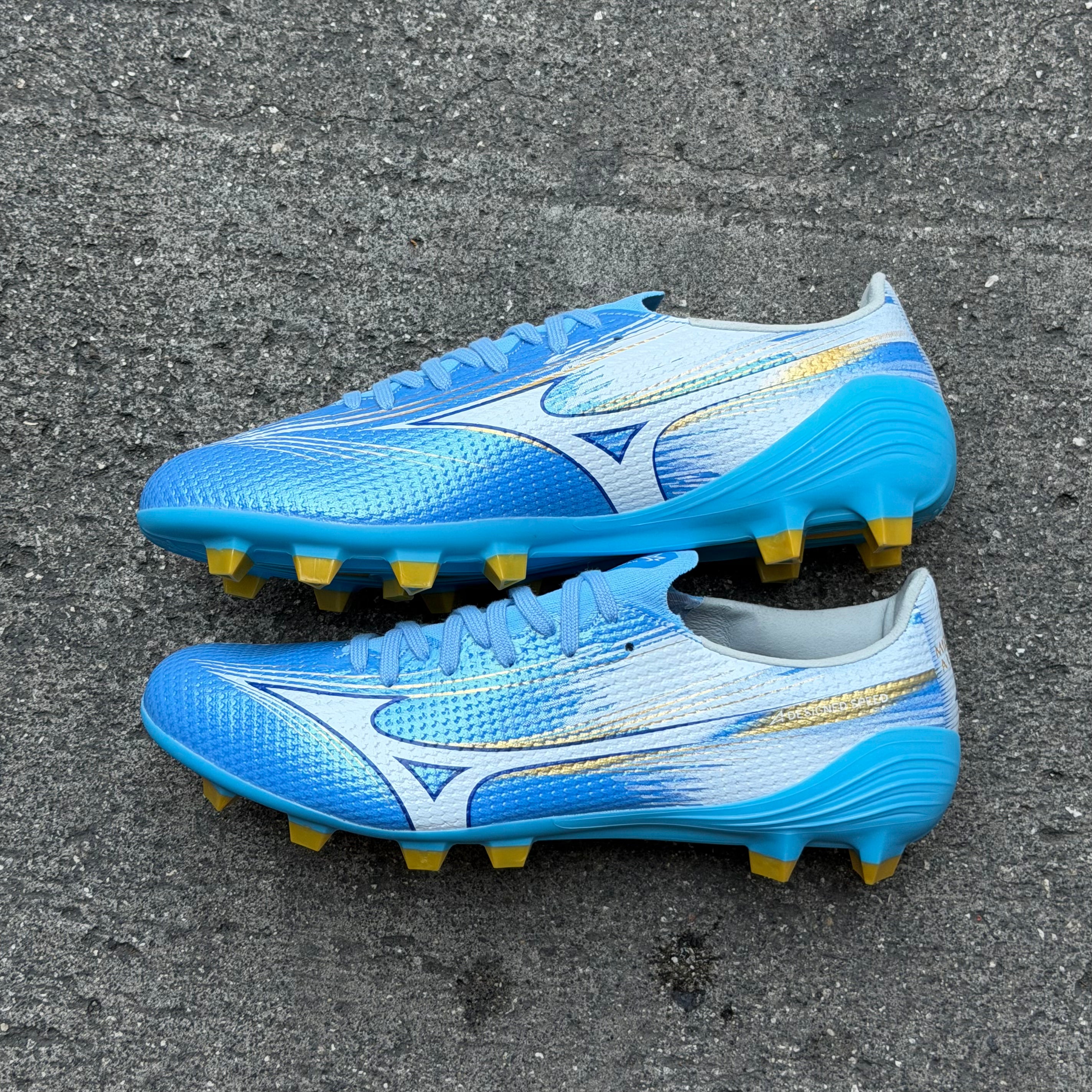 MIZUNO ALPHA III ELITE FG JAPAN "CELESTE BLUE"